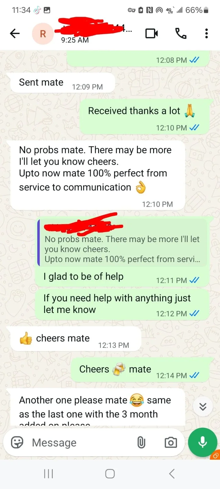 Customer review conversation for Magnet UK TV